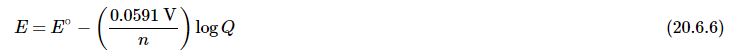 Cell Potential Under Nonstandard Conditions | Chemistry Optional Notes for UPSC