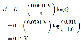 Cell Potential Under Nonstandard Conditions | Chemistry Optional Notes for UPSC