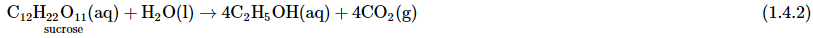 Calculating the Reaction Rate of Fermentation of Sucrose