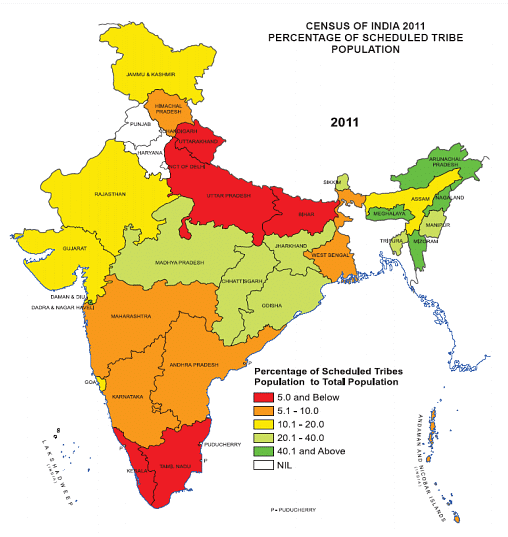Major Tribes, Tribal Areas & their Problems- 2 | Geography Optional for UPSC (Notes)