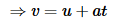 Uniformly Accelerated Motion | Civil Engineering Optional Notes for UPSC