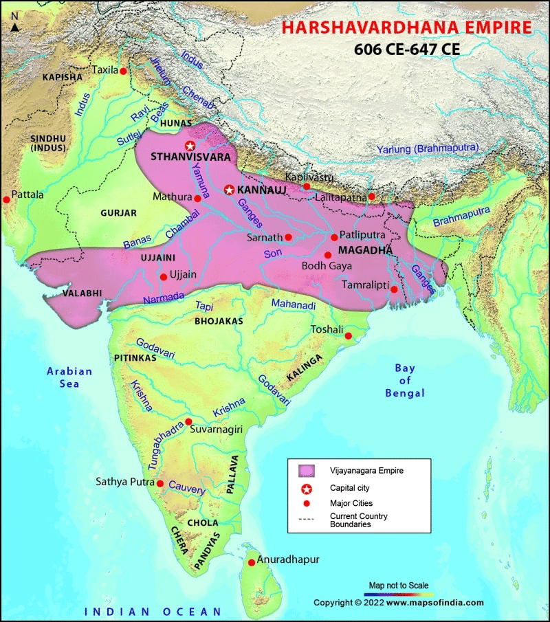 Vardhana Dynasty: Harshavardhana | History Optional for UPSC
