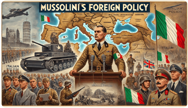 Interwar Period: Mussolini’s Foreign Policy | History Optional for UPSC
