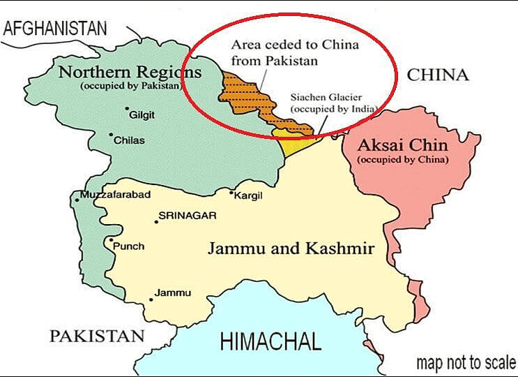 India China Pakistan Border