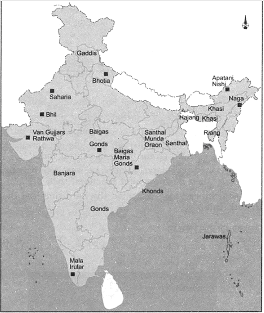 Major Tribes, Tribal Areas & their Problems- 1 | Geography Optional for UPSC (Notes)