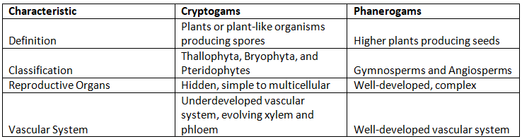Phanerogams: Definition, Characteristics & Importance | Botany Optional for UPSC