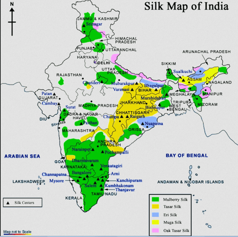 Silk Production in India
