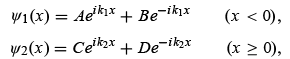 The Potential Step | Physics Optional Notes for UPSC