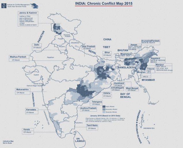 India-Chronic Conflicts