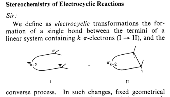 Woodward-Hoffmann rules: Electrocyclic reactions | Chemistry Optional Notes for UPSC