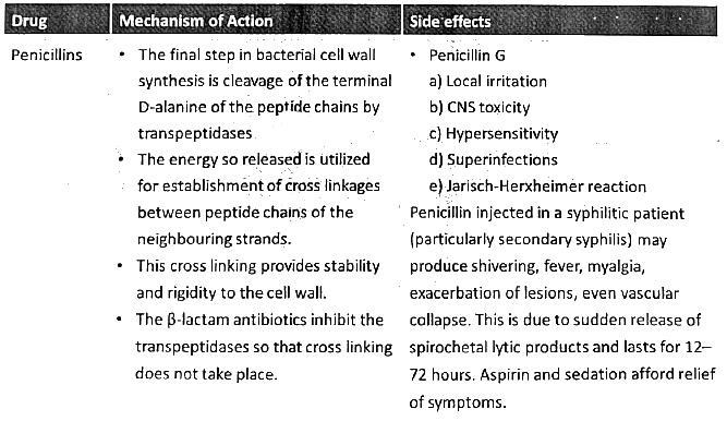 Antimicrobial Agents - Mechanism of Action | Medical Science Optional Notes for UPSC