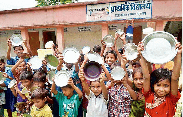 Upper caste children refused to eat midday meal cooked by a Dalit in 2017