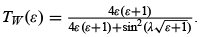 The Potential Step | Physics Optional Notes for UPSC