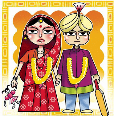 Child marriage is becoming less prevalent in Indian society due to legislation and awareness campaigns