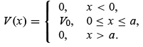 The Potential Step | Physics Optional Notes for UPSC