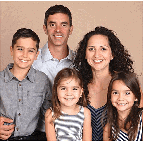 A family includes (at least) an adult man, an adult woman and their children