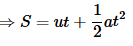 Uniformly Accelerated Motion | Civil Engineering Optional Notes for UPSC