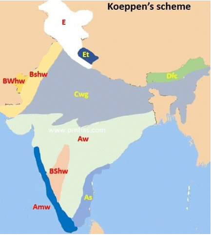 Koppen’s , Thornwaite’s & Trewar Tha’s Classification of World’s Climate | Geography Optional for UPSC
