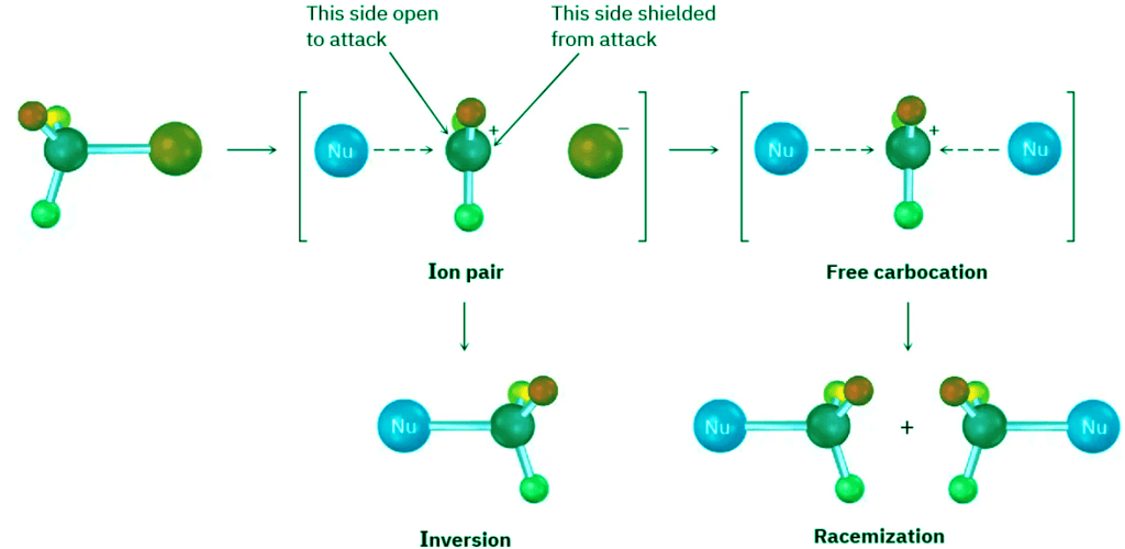 The SN1 Reaction & Characteristics of the SN1 Reaction | Chemistry Optional Notes for UPSC