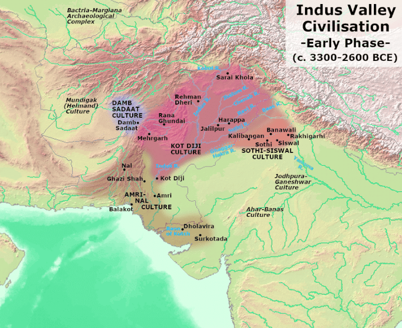 Early Harappan Sites | History Optional for UPSC