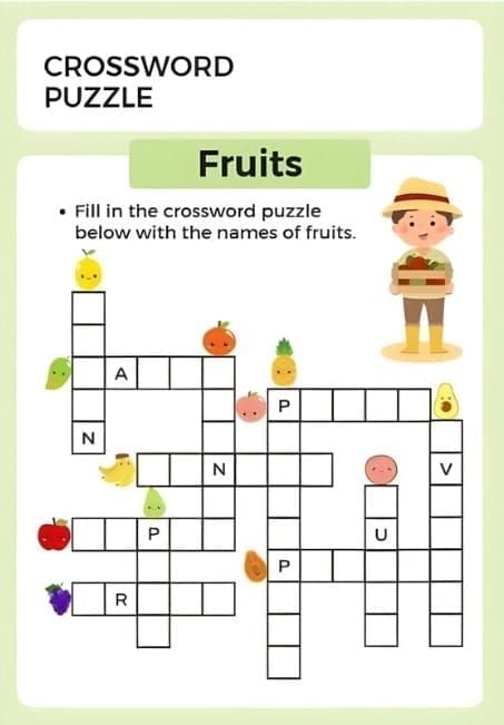 Food we Eat - 1 Class 1 Worksheet EVS