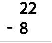 Subtraction (Double Digit) Class 1 Worksheet Maths