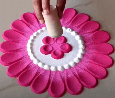 Craft Ideas: Rangoli for Diwali | Hands on Art & Craft - Class 1