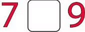 Numbers from One to Nine - 2 Class 1 Worksheet Maths