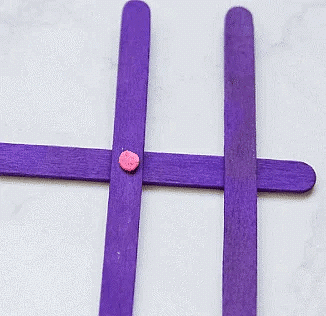 Craft Ideas: Popsicle Stick Snowflake | Hands on Art & Craft - Class 1
