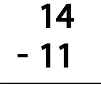 Subtraction (Double Digit) Class 1 Worksheet Maths