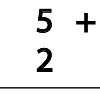 Addition (Single Digit) Class 1 Worksheet Maths