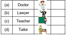 Worksheet Solution: Flying-Man/The Tailor and his Friend - 1
