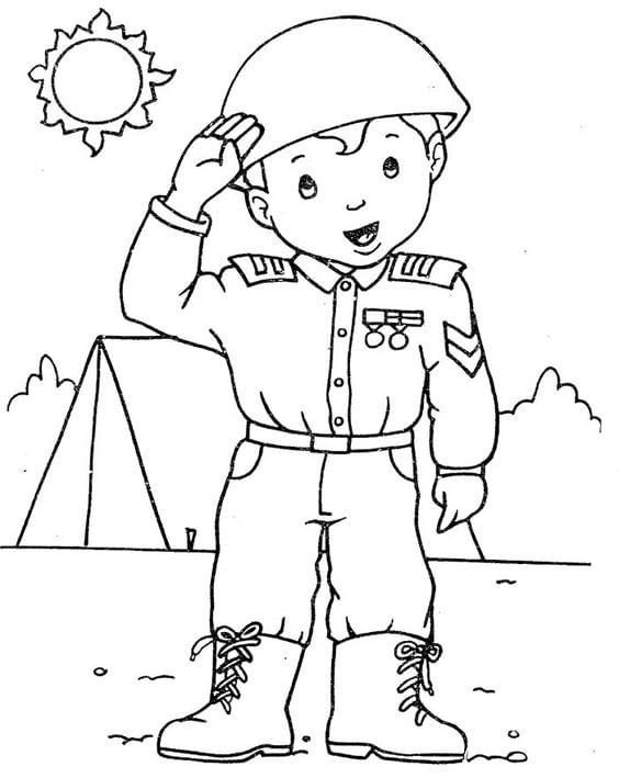 Printable Worksheet: Republic Day - 3 | Hands on Art & Craft - Class 1