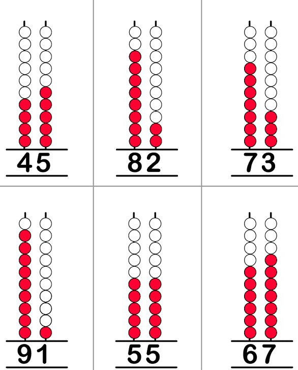 Worksheet Solutions: Counting | Abacus - Class 1