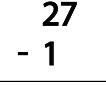 Subtraction (Double Digit) Class 1 Worksheet Maths