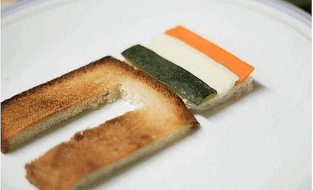 Craft Ideas: India Gate Tricolor Food Art | Hands on Art & Craft - Class 1