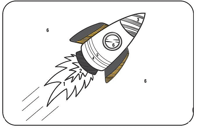 Numbers from One to Nine - 2 Class 1 Worksheet Maths