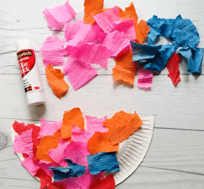 Craft Ideas: Paper Plate Bird | Hands on Art & Craft - Class 1