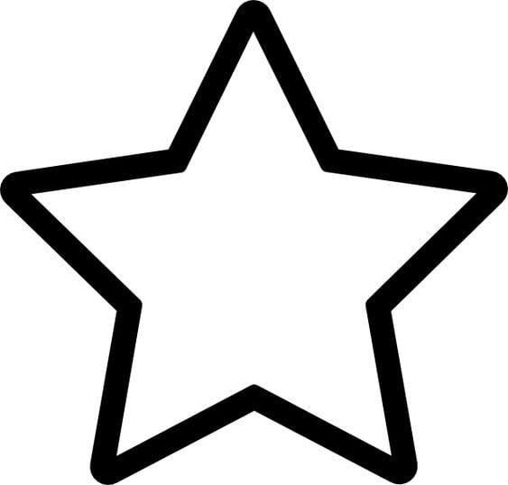 Printable Worksheet: Stars - 1 | Hands on Art & Craft - Class 1