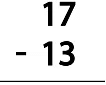 Subtraction (Double Digit) Class 1 Worksheet Maths
