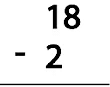 Subtraction (Single Digit) Class 1 Worksheet Maths