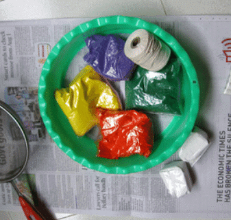 Craft Ideas: Rangoli in under 15 minutes | Hands on Art & Craft - Class 1