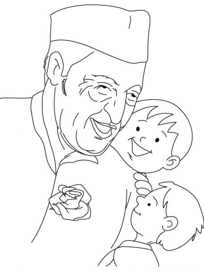 Printable Worksheet: Public figure - 5 | Hands on Art & Craft - Class 1