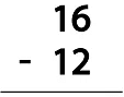 Subtraction (Double Digit) Class 1 Worksheet Maths