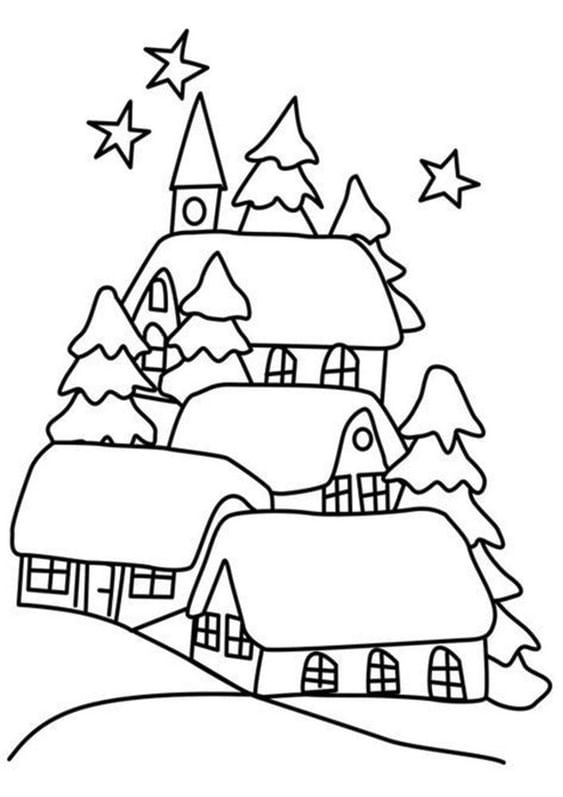 Printable Worksheet: Christmas- 5 | Hands on Art & Craft - Class 1