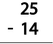 Subtraction (Double Digit) Class 1 Worksheet Maths