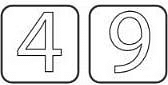 Numbers from One to Nine - 2 Class 1 Worksheet Maths