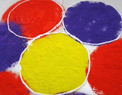 Craft Ideas: Rangoli in under 15 minutes | Hands on Art & Craft - Class 1