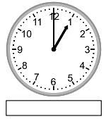 Time Class 1 Worksheet Maths Chapter 6