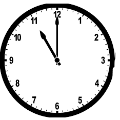 Worksheet Solutions: Time | Mental Maths - Class 1